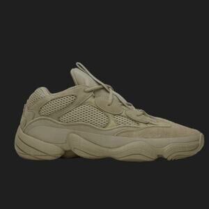 Yeezy 500 RARE "Super Moon Yellow" Tan Suede Shoes Size Men's 9